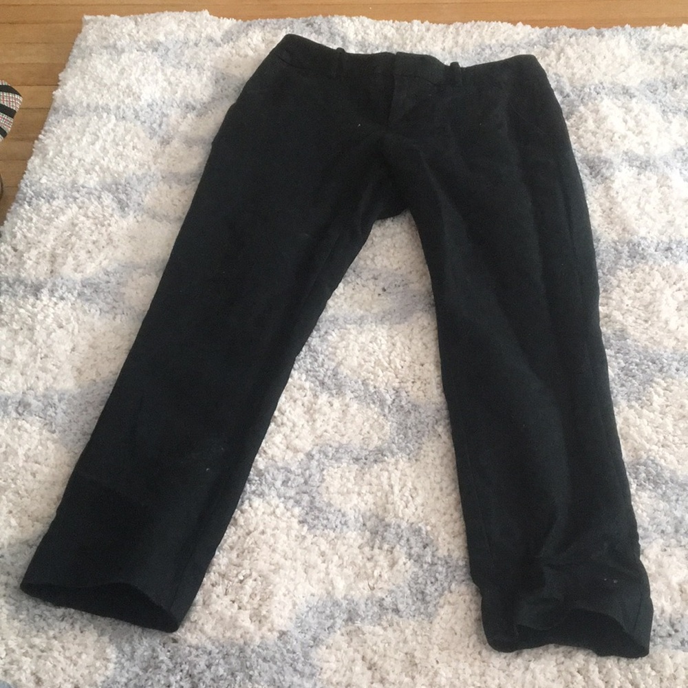 Black ankle pants